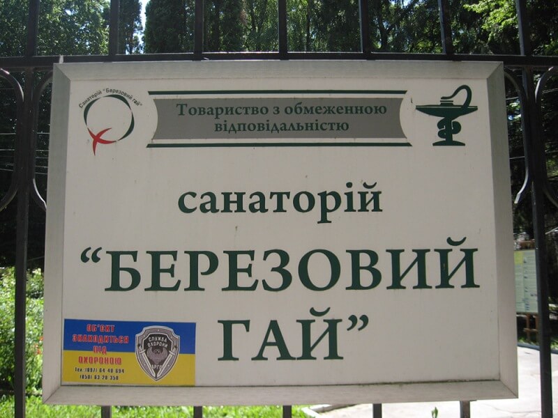 Санаторий «Березовый Гай» Санаторий «Березовый Гай»