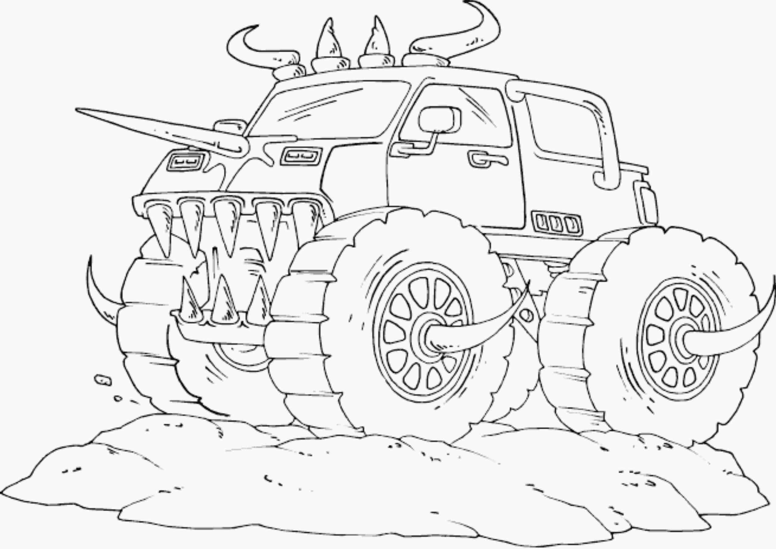 Розмальовки Хот Вілс (Hot Wheels)
