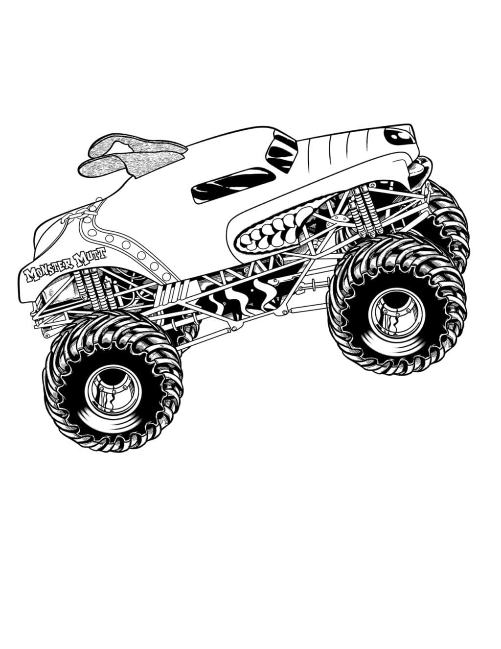 Розмальовки Хот Вілс (Hot Wheels)