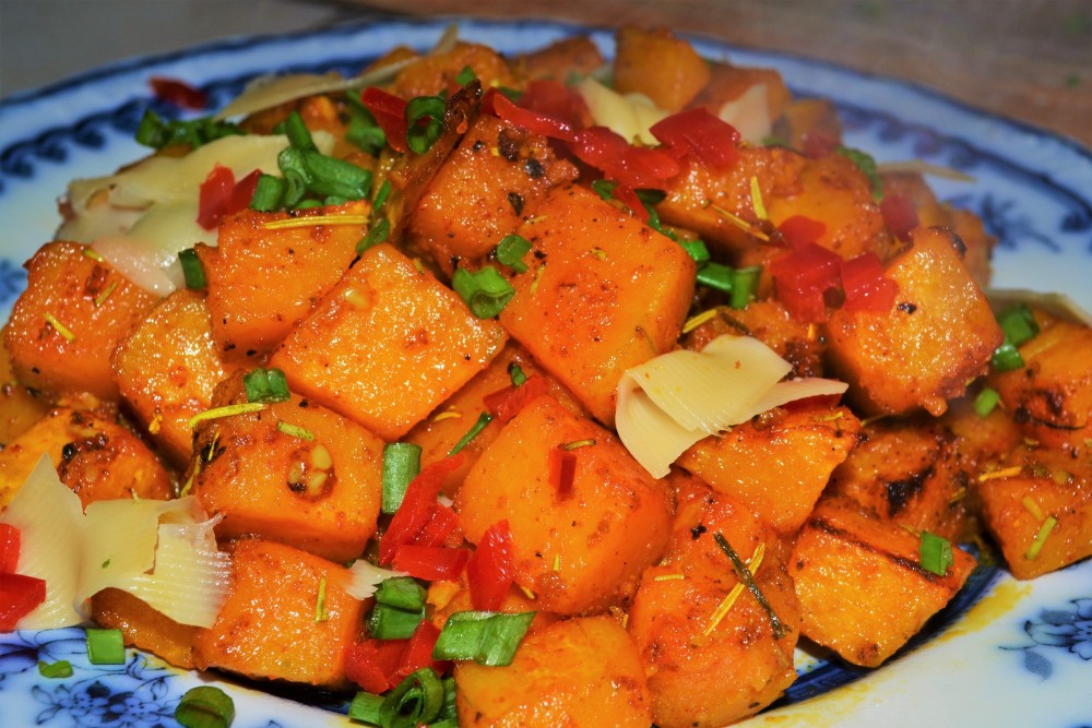 15 простих способів запекти гарбуз у духовці шматочками