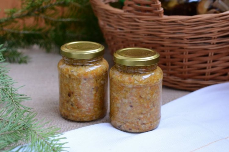 20 найкращих рецептів грибної ікри з опеньків