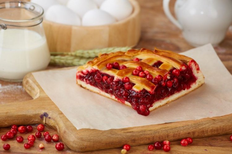 20 відмінних рецептів пирога з брусницею