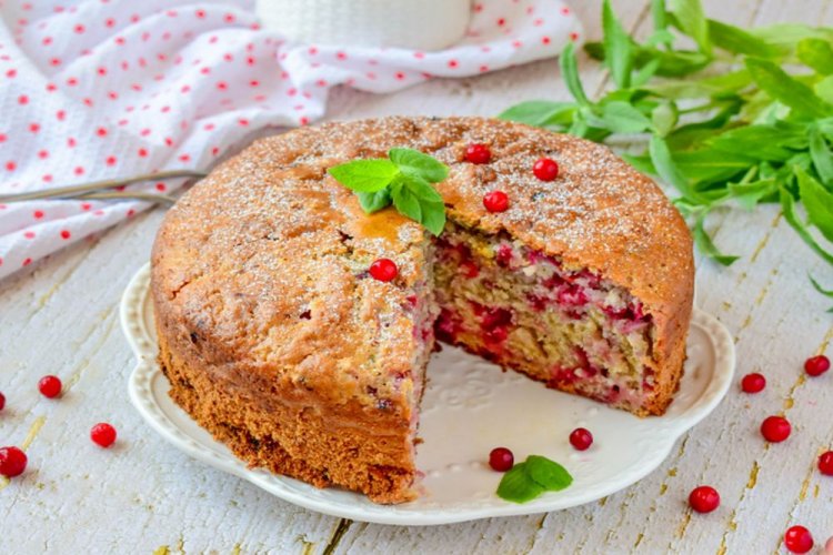 20 відмінних рецептів пирога з брусницею