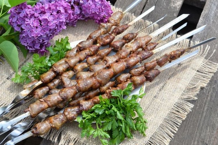 20 відмінних рецептів курячих сердець на мангалі
