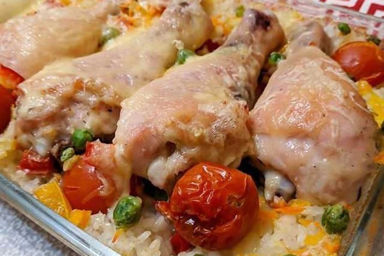 Курячі ніжки з рисом у духовці: 15 чудових рецептів