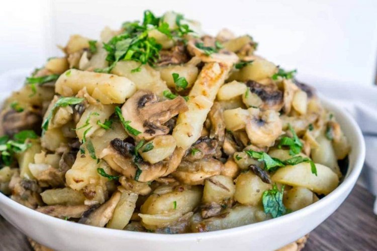15 відмінних рецептів смаженої картоплі з печерицями
