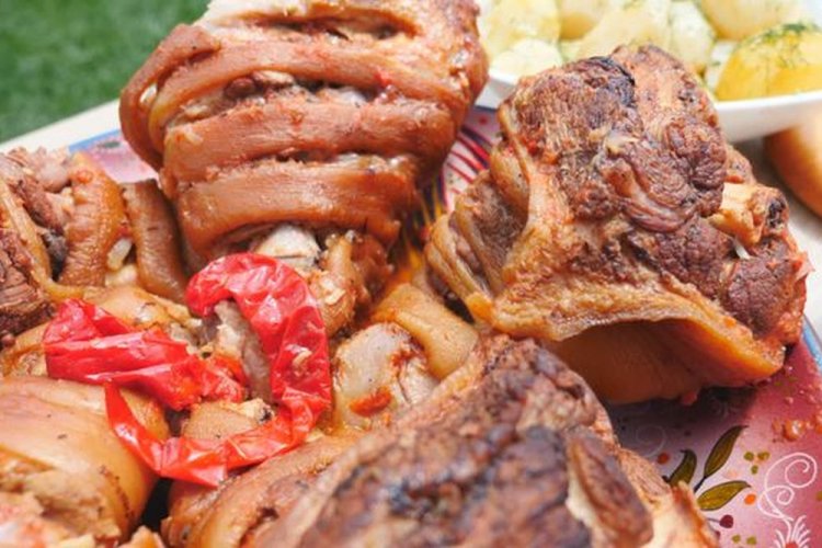 8 відмінних рецептів свинячої рульки в афганському казані