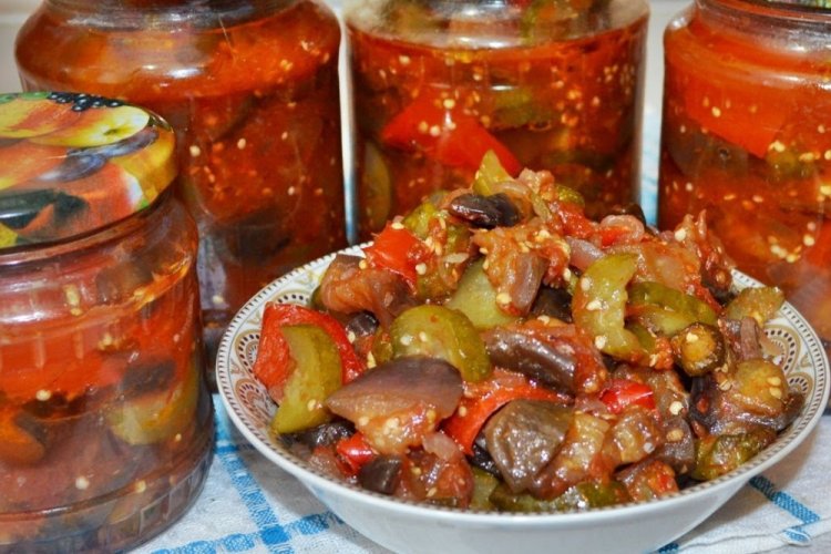 Баклажани на зиму без стерилізації: 12 простих та дуже смачних рецептів